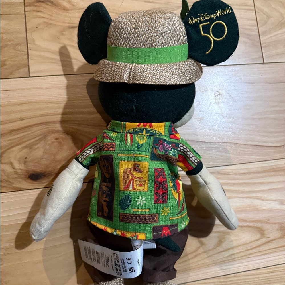 Disney plush- THE MAIN ATTRACTION MICKEY MOUSE TIKI ROOM - Picture 3 of 5